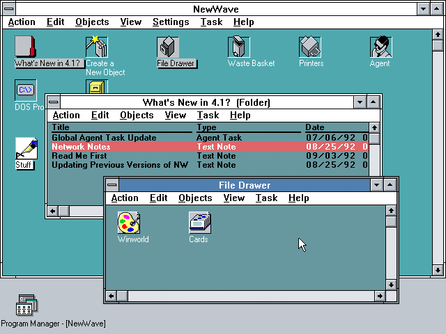 NewWave 4.1 - Desk